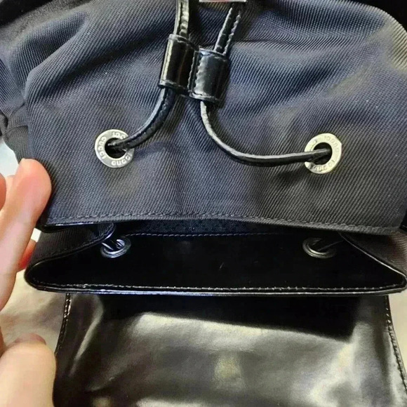 Gucci Bamboo Drawstring  Nylon Backpack - Picture 14 of 16